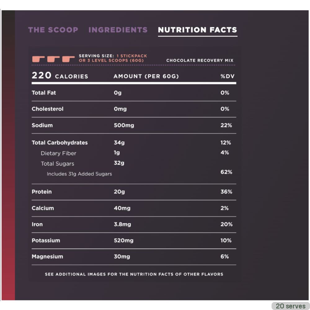 Tailwind Recovery Mix - Chocolate